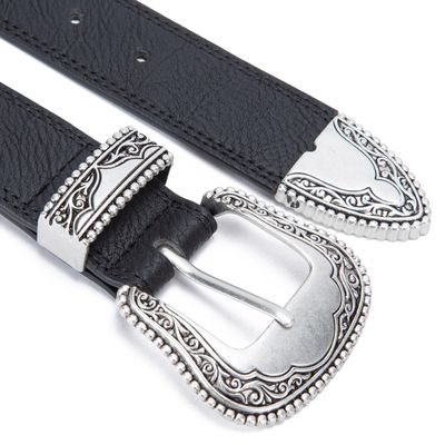 Imagen 2 del producto Cinturon  Ancho 40mm  Gacel  Negro  Cin0543