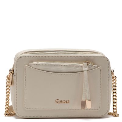 Imagen 2 del producto Cartera Bandolera Grande Gacel Off White Car3302