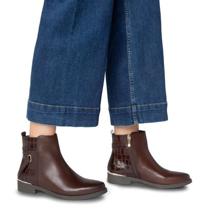 Imagen 2 del producto Botin  Hortencia  Gacel  Chocolate  0659936