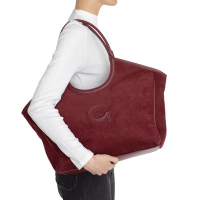 Imagen 2 del producto Cartera Dos Asas Grande Gacel Burdeo Car3468