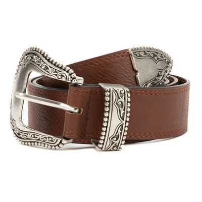 Cinturon  Ancho 40mm  Gacel  Chocolate  Cin0534