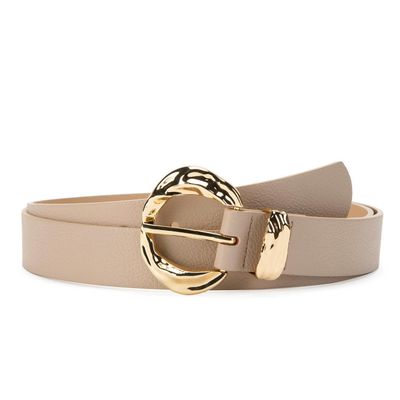 Cinturon  Ancho 3 Cms  Gacel  Taupe  Cin0511