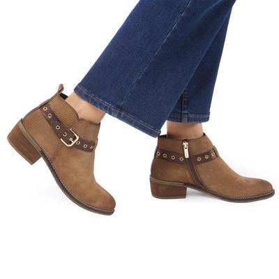 Imagen 2 del producto Bootie  Gina  Gacel  Tostado  0660408