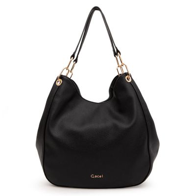 Imagen 1 del producto Cartera Dos Asas Grande Gacel Negro Car3466