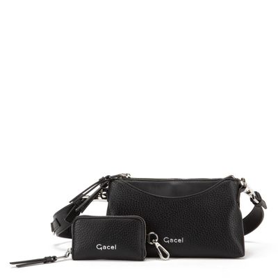 Cartera  Bandolera Pequeña  Gacel  Negro  Car3322