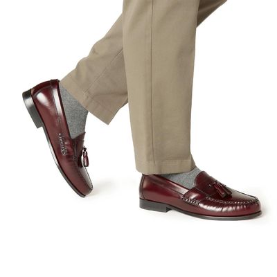 Imagen 2 del producto Mocasin  Suela  Guante  Guinda  0035631