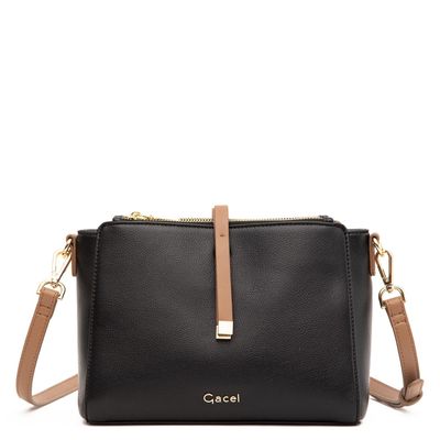 Imagen 2 del producto Cartera  Bandolera Grande  Gacel  Negro  Car3453