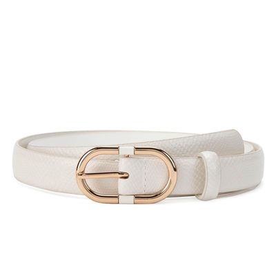 Imagen 1 del producto Cinturon Ancho 2.5 Cms Gacel Off White Cin0503