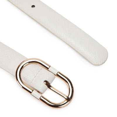 Imagen 2 del producto Cinturon Ancho 2.5 Cms Gacel Off White Cin0503