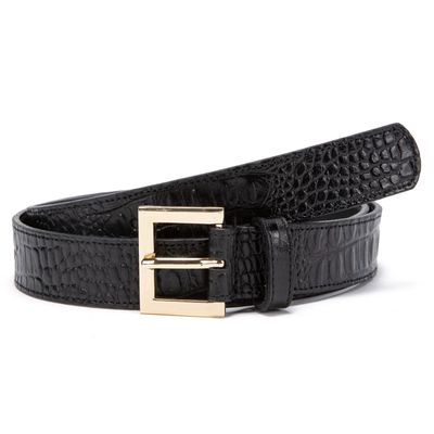 Cinturon  Ancho 30mm  Gacel  Negro  Cin0496