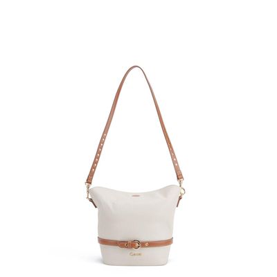 Cartera  Bucket  Gacel  Off White  Car3339
