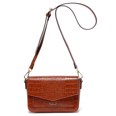 Cartera Bandolera Grande Gacel Cafe Car2906