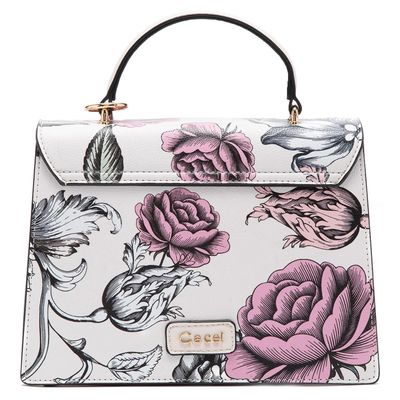 Imagen 2 del producto Cartera Retro Con Tapa Grande Gacel Rosa Car3330