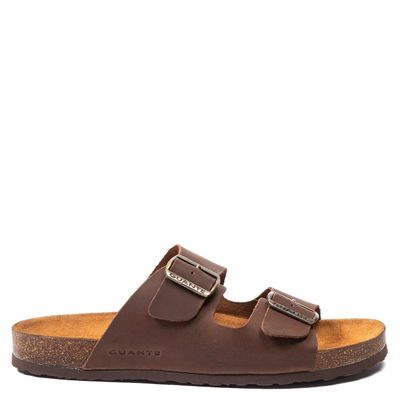 Sandalia Semi Abierta  Quintay  Guante  Chocolate  0034657