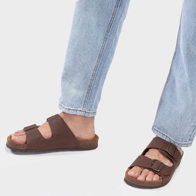 Imagen 2 del producto Sandalia Semi Abierta Quintay Guante Chocolate 0034657