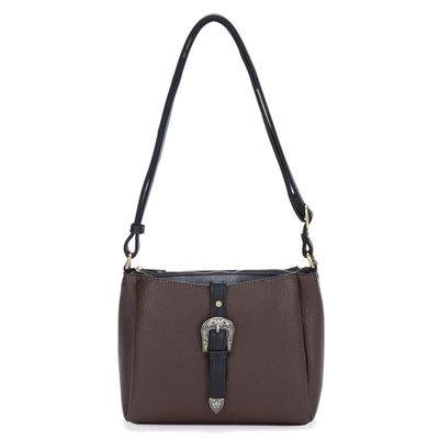 Cartera  Bandolera Grande  Gacel  Negro  Car3181