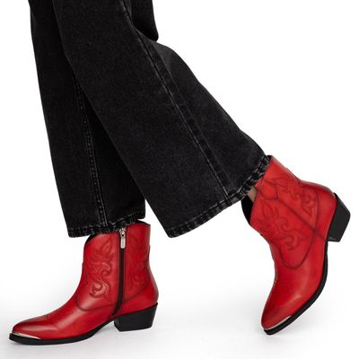 Imagen 2 del producto Botin  Ashley  Gacel  Rojo  0660703