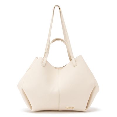 Cartera  Shopping  Gacel  Off White  Car3363