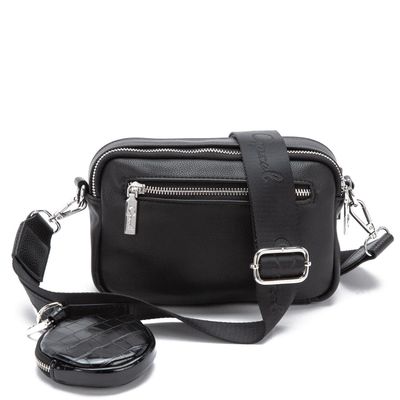 Imagen 2 del producto Cartera Bandolera Pequeña Gacel Negro Car3002