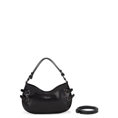 Cartera  Oval Pequeña  Gacel  Negro  Car3232
