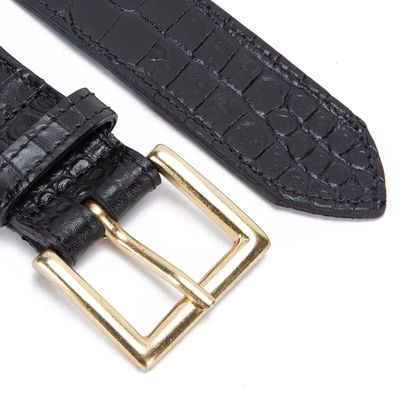 Imagen 2 del producto Cinturon Ancho 35mm Gacel Negro Cin0550