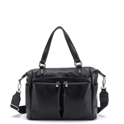 Imagen 1 del producto Cartera  Dos Asas Mediana  Gacel  Negro  Car3369