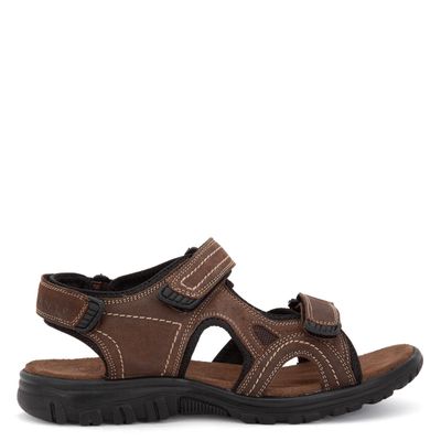 Sandalia Semi Abierta  Herdif  Guante  Cafe  0035783