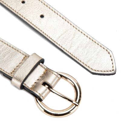 Imagen 2 del producto Cinturon Ancho 3 Cms Gacel Dorado Cin0527