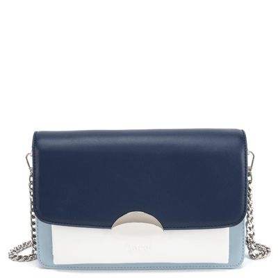 Cartera Retro Con Tapa Pequeña Gacel Marino Car3311