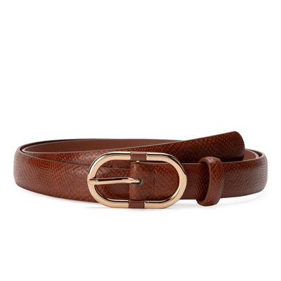 Cinturon Ancho 2.5 Cms Gacel Tostado Cin0504