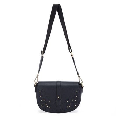 Cartera  Bandolera Grande  Gacel  Negro  Car3207