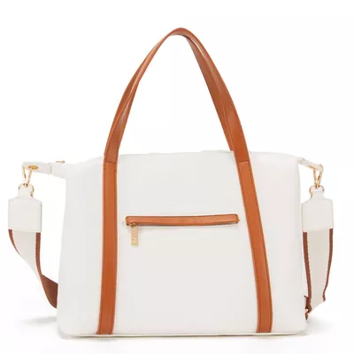 Cartera  Dos Asas Grande  Gacel  Blanco  Car3370