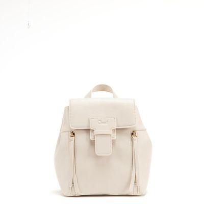 Mochila Pequeña Gacel Off White Car3108