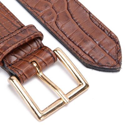 Imagen 2 del producto Cinturon Ancho 35mm Gacel Tostado Cin0551