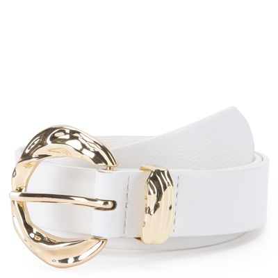 Cinturon  Ancho 30mm  Gacel  Blanco  Cin0539