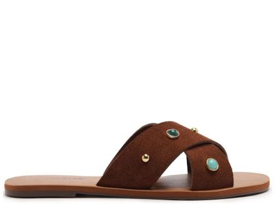 Sandalia Alba Anacapri Chocolate C3001404460001