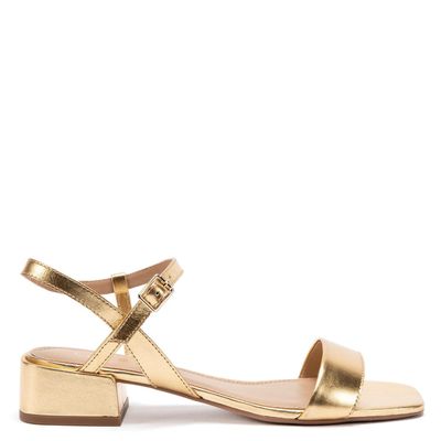 Sandalia  Maite  Gacel  Dorado  0659795