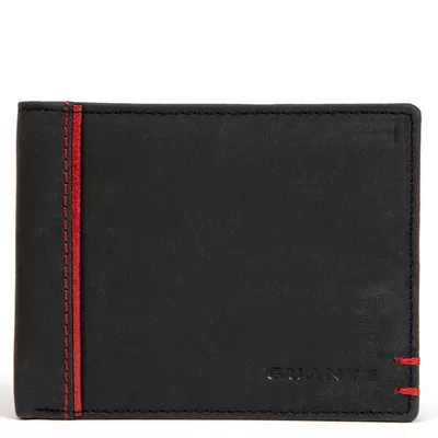 Billetera  Bill Flap  Guante  Negro  Bi461