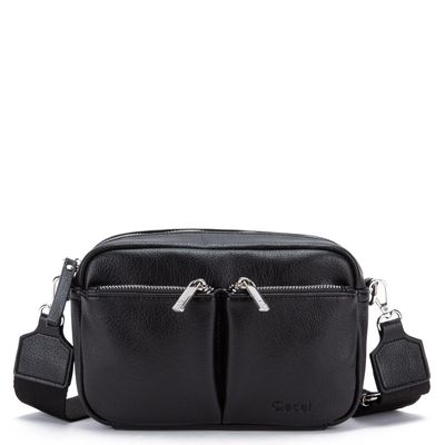 Cartera  Bandolera Grande  Gacel  Negro  Car3367