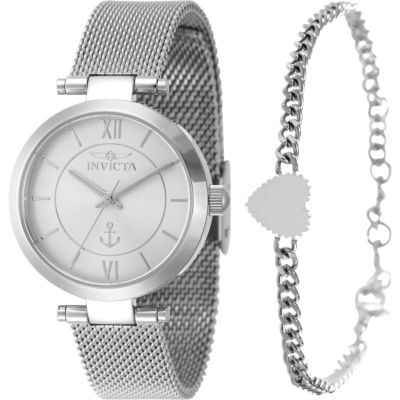 Reloj Invicta 47264 Ocean Voyage Quartz Plata