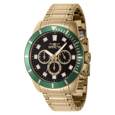 Reloj Invicta 46043 Pro Diver Quartz Dorado