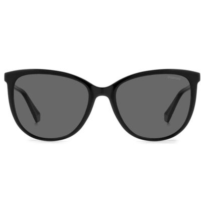 Imagen 2 del producto Lentes De Sol Negras Polaroid Con Forma De Mariposa