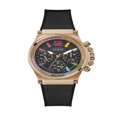 Reloj Guess Gw0562L3 Charisma Cuarzo Negro