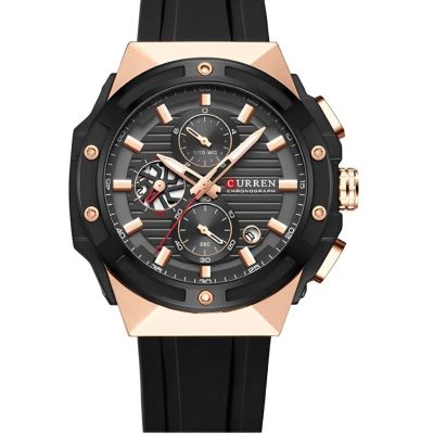 Reloj Curren KREe0903 8462 Cuarzo Negro