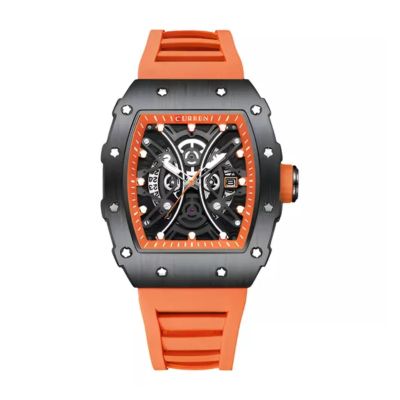 Reloj Curren KREd8002 8438 Cuarzo Naranjo
