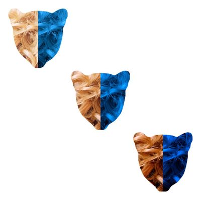 Imagen 2 del producto Tintura semi-permanente Strawberry Leopard 236 ml Loyal Blue