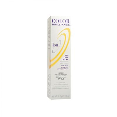 Tinte Permanente En Crema Ion Rubio fresco muy claro 9V