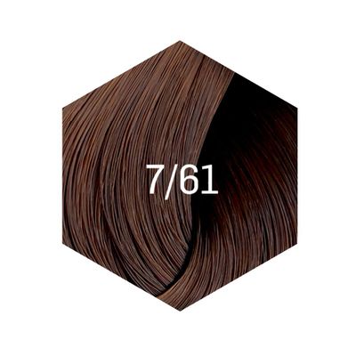 Imagen 2 del producto tintura permanente 60ml 7/61 rubio medio marrón ceniza