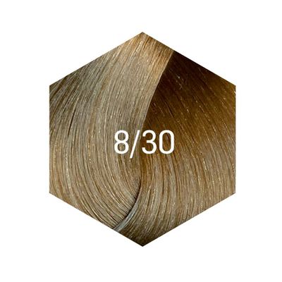 Imagen 2 del producto tintura permanente 60ml 8/30 rubio claro dorado