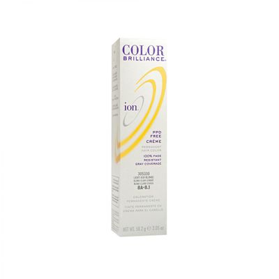 Tinte Permanente En Crema Ion Rubio claro cenizo 8A